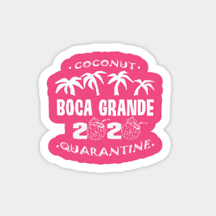 Coconut Quarantine - Boca Grande Sticker